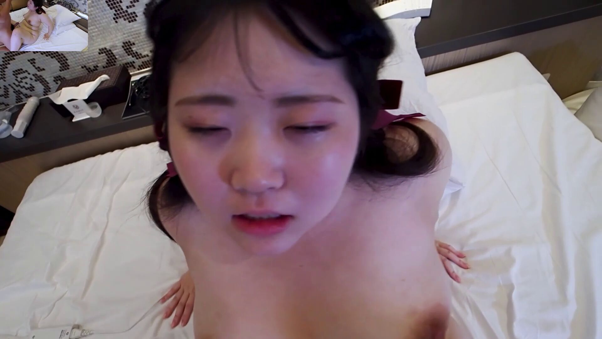 Chubby Asian Raw Creampie POV